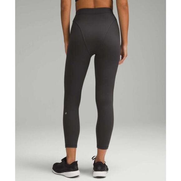 LULULEMON Wunder Train Aerobic High-Rise Tight 25" Size 2 Graphite Grey - Picture 4 of 9